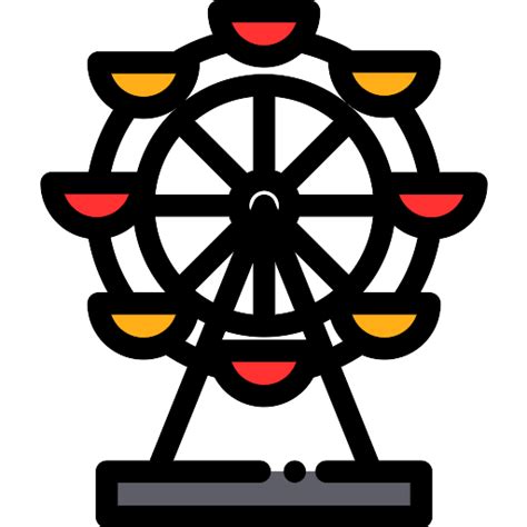 Wheel Amusement Park Vector Svg Icon Svg Repo