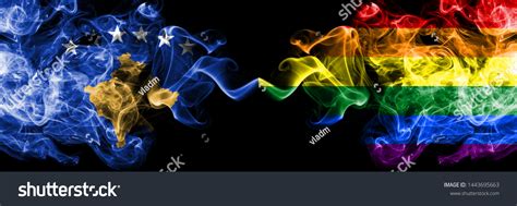 Kosovo Vs Gay Pride Smoky Mystic Stock Photo 1443695663 Shutterstock