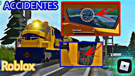 Train Simulator Beta Roblox Accidentes Recopilación YouTube