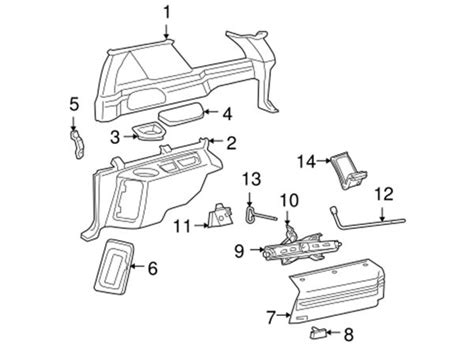 2002 Chevy Blazer Parts Diagram