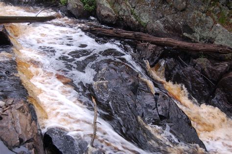 Black River Falls Top Of Falls Travel The Mitten