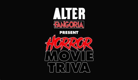 Horror Movie Trivia - Popcorn Frights