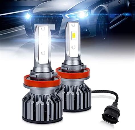 OPL5 H8 H9 H11 LED Headlight Bulbs Extremely Bright 6500K Xenon White