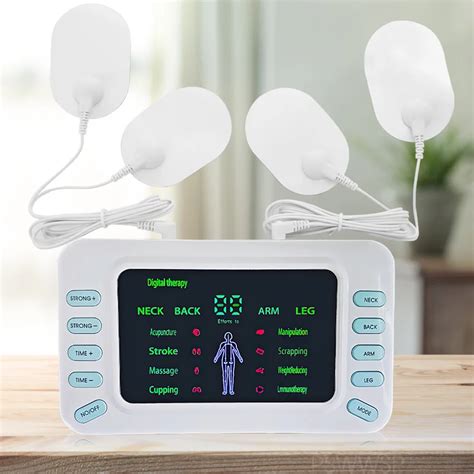 Stimulateur Musculaire Tens Électrique Ems 8 Modes Acupuncture