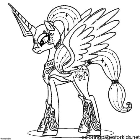 My Little Pony Nightmare Moon Coloring Pages at GetColorings.com | Free