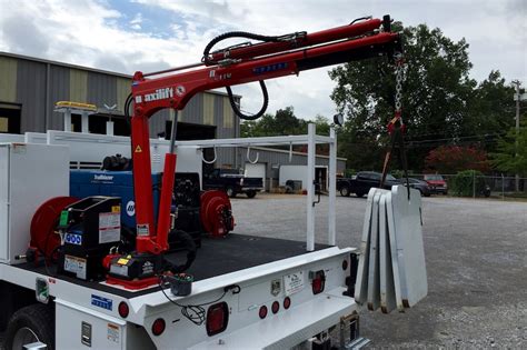 Maxilift Cranes Truck Bed Cranes Service Trucks Nichols Fleet