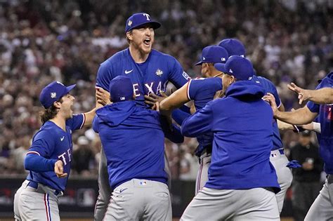 Texas Rangers Win First World Series Title With Game 5 Win At Arizona