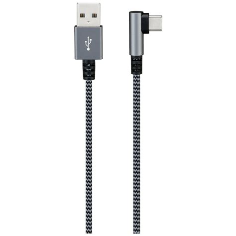 Sandstrøm USB A USB C johto harmaa musta Gigantti verkkokauppa