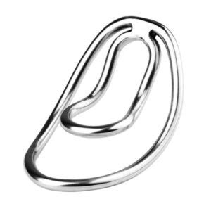 Sissy Steel Vagina Fufu Clip With Strap Cute Sissy