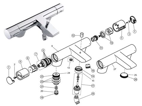 Ideal Standard Active Bath Shower Mixer Shower Spares And Parts Ideal