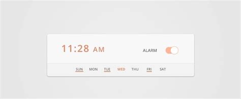 Simple Alarm Clock | Design Shack