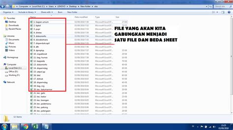 Menggabungkan Beberapa File Excel Menjadi Satu File Beda Sheet Jagoan