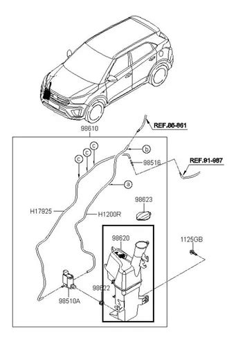 Deposito Limpiaparabrisas Creta Hyundai Original Env O Gratis