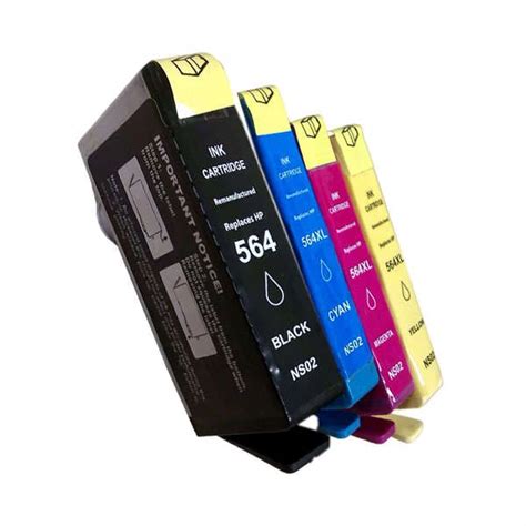 4 Pack Hp 564xl Hp 564 Xl Ink Cartridge Set Photosmart Pro B8850 C6380 B209a In Ink Cartridges