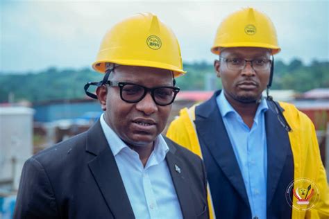 RDC Sama Lukonde constate la bonne avancée des travaux de l usine de