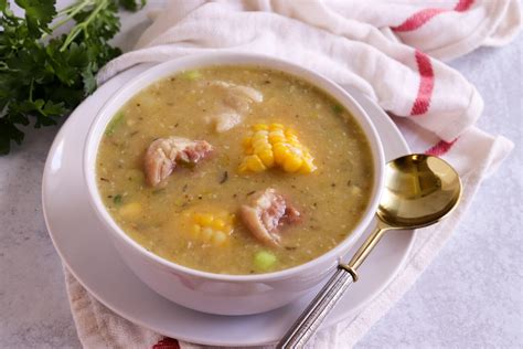 Corn Soup With Pigtail And Dumplings Jehan Can Cook