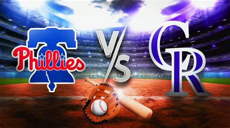 Phillies Vs Rockies Prediction Odds Pick