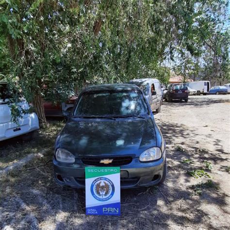 General Roca Policía recuperó un auto que había sido robado Policía