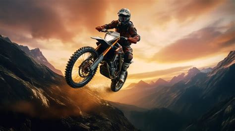 Motorcycle rider riding on the highway road Extreme sport concept bike ...