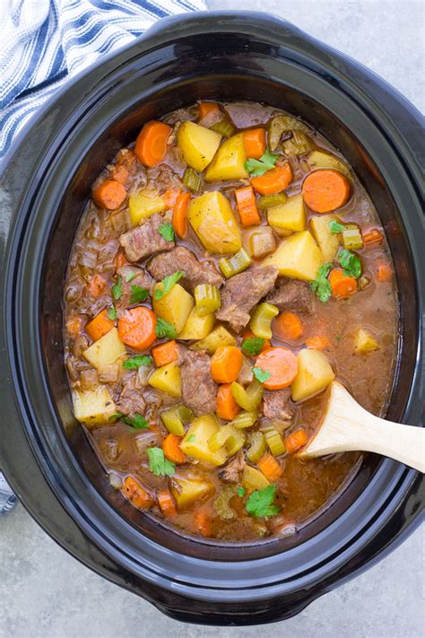 Simple Way To Slow Cooker Recipes For Beef Stew Meat