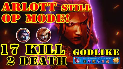 Arlott Over Power Top Global Skill In Rank Game Youtube