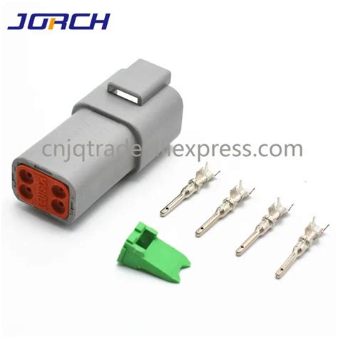 5 Sets 4pin Deutsch Dt Waterproof Male Female Electrical Connector Plug