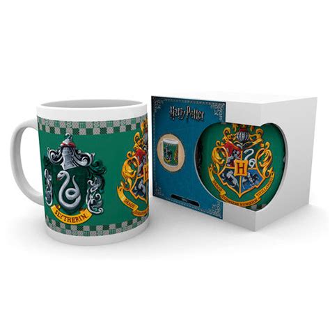 Mug Blason Serpentard Harry Potter Jus De Citrouille Boutique Pour