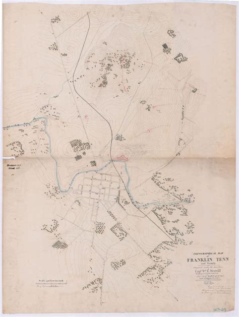 Mapping the Battle of Franklin, Tennessee – The Unwritten Record