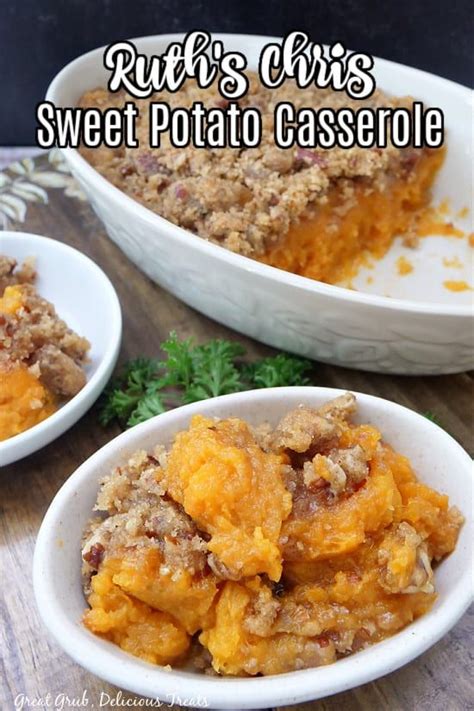 Ruth Chris Sweet Potato Casserole Copycat Recipe Sweet Potato Recipes Casserole Sweet