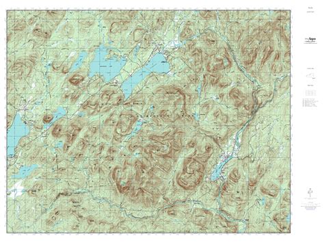 Mytopo Wells New York Usgs Quad Topo Map