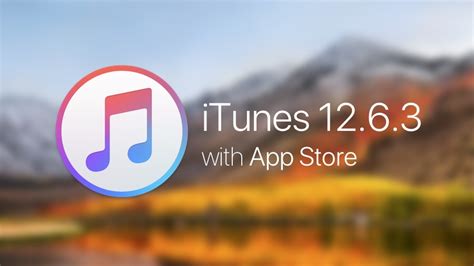Download iTunes 12.6.3 for Windows & Mac with Built-in App Store ... 