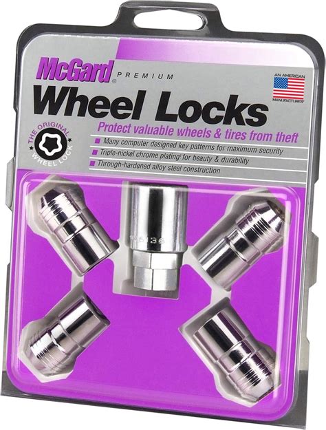 Mcgard Chrome M X Thread Size Cone Seat Wheel Lock Set