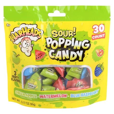 Warheads Popping Candy 30ct The Stuff Shop