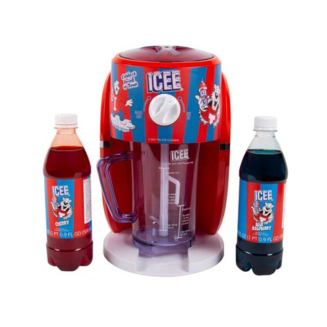 Icee Slushie Snow Cone Machine Bundle Genuine Icee Home Countertop