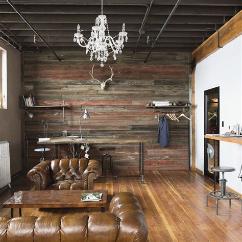 30 Industrial Farmhouse Living Room With Images Industrial