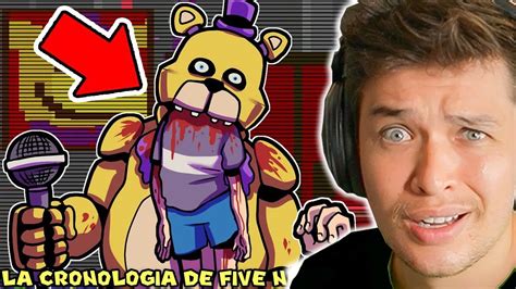 La Historia De Five Night S At Freddy S Wilco Reacciona Youtube