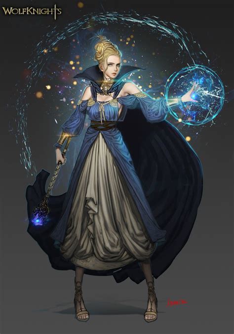 344 Best Female Mages Blonde Images On Pinterest Art Pieces