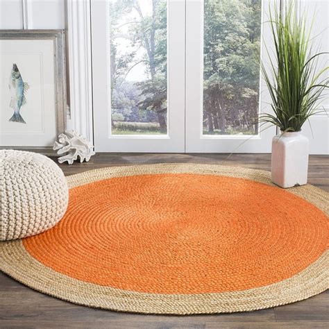 8x8 Ft.Round Rug Large Rug Handmade Rug Area Rug Large Floor | Etsy