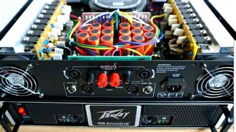 Harga Power Amplifier Peavey CS 8000 Baru Dan Bekas Terbaru Terbaru