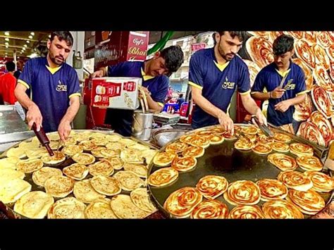 Famous Lachha Paratha Complete Making Multi Layered Recipe Street