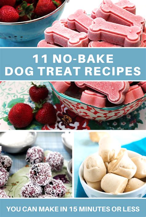 11 Easy Homemade Dog Treats You Can Make In 15 Minutes Or Less No