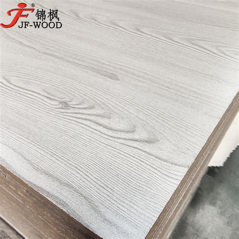 Wood Grain Double Sides Melamine MDF China Melamine And MDF