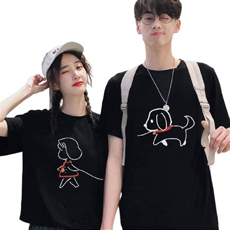 Jp ペア カップル Tシャツ ペアルック Tシャツ カップル 半袖 夏 おそろい 服 カップル コーデ T シャツ