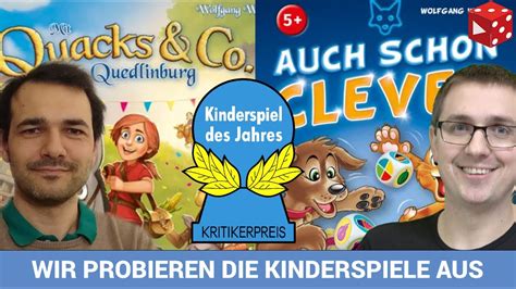 Kinderspiele Des Jahres 2022 Ausprobiert Auch Schon Clever Mit