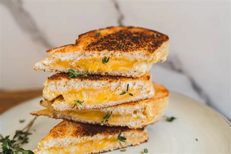 Easy Oven Grilled Cheese