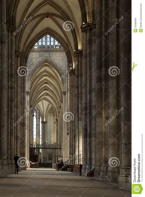 Koln cathedral interior editorial stock image. Image of germany - 18785694