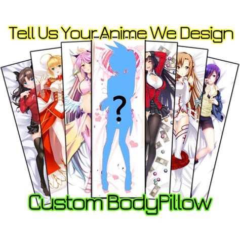 Custom Anime Body Pillow Anime Body Pillow Custom Body | Etsy