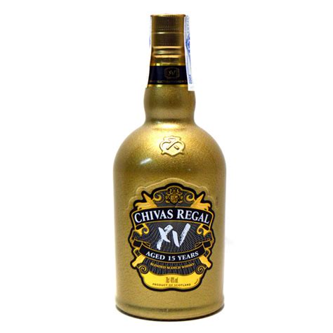 Chivas Regal Xv Gold Botella La Bodega En Casa