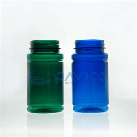 Cc Blue Pharmaceutical Pet Plastic Bottle Mm Neck Pet Round Bottle