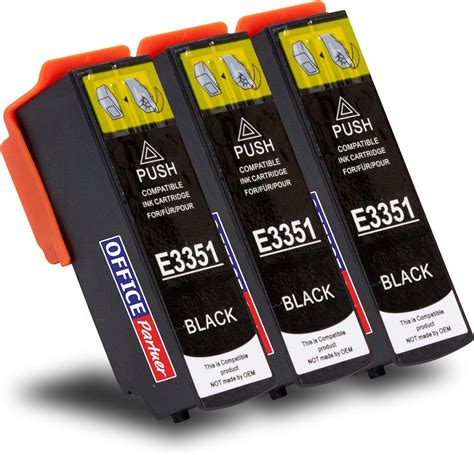 Multipack Cartuchos De Tinta Compatibles Para Epson T Negro Ml